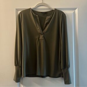 Olive Green Women's Top